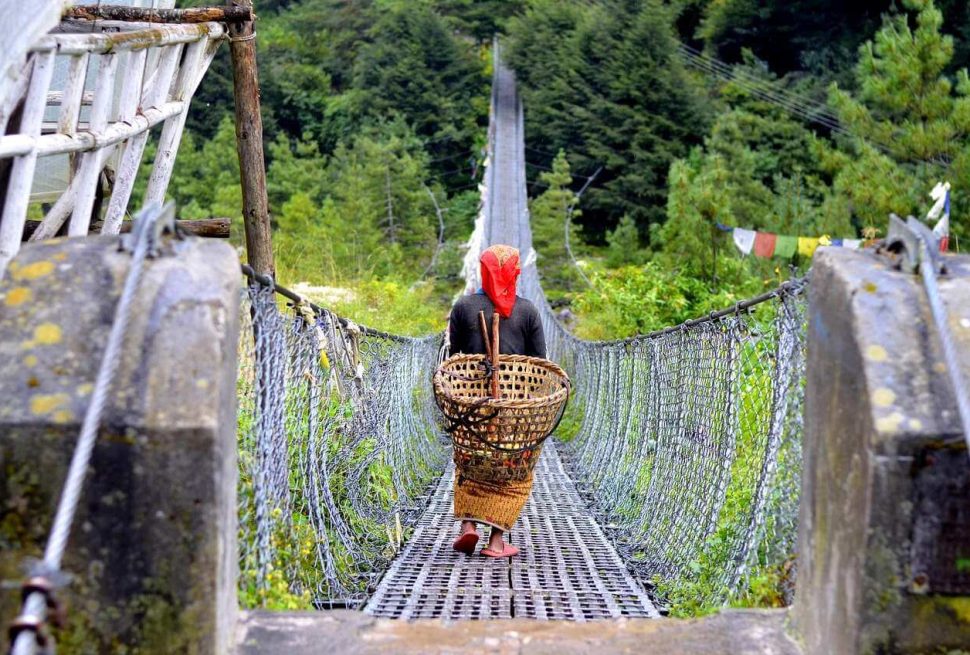 Village Of Nepal
