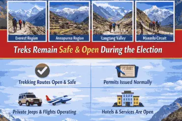 Nepal Eleciton update 2026 march 5 for trekkers