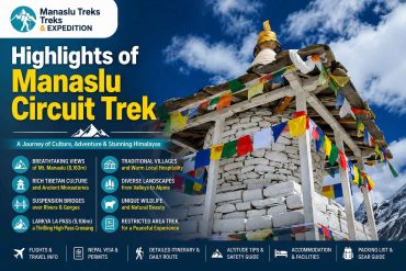 Highlights Of Manaslu Circuit Trek