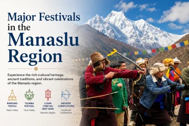 Major Festivals in the Manaslu Region