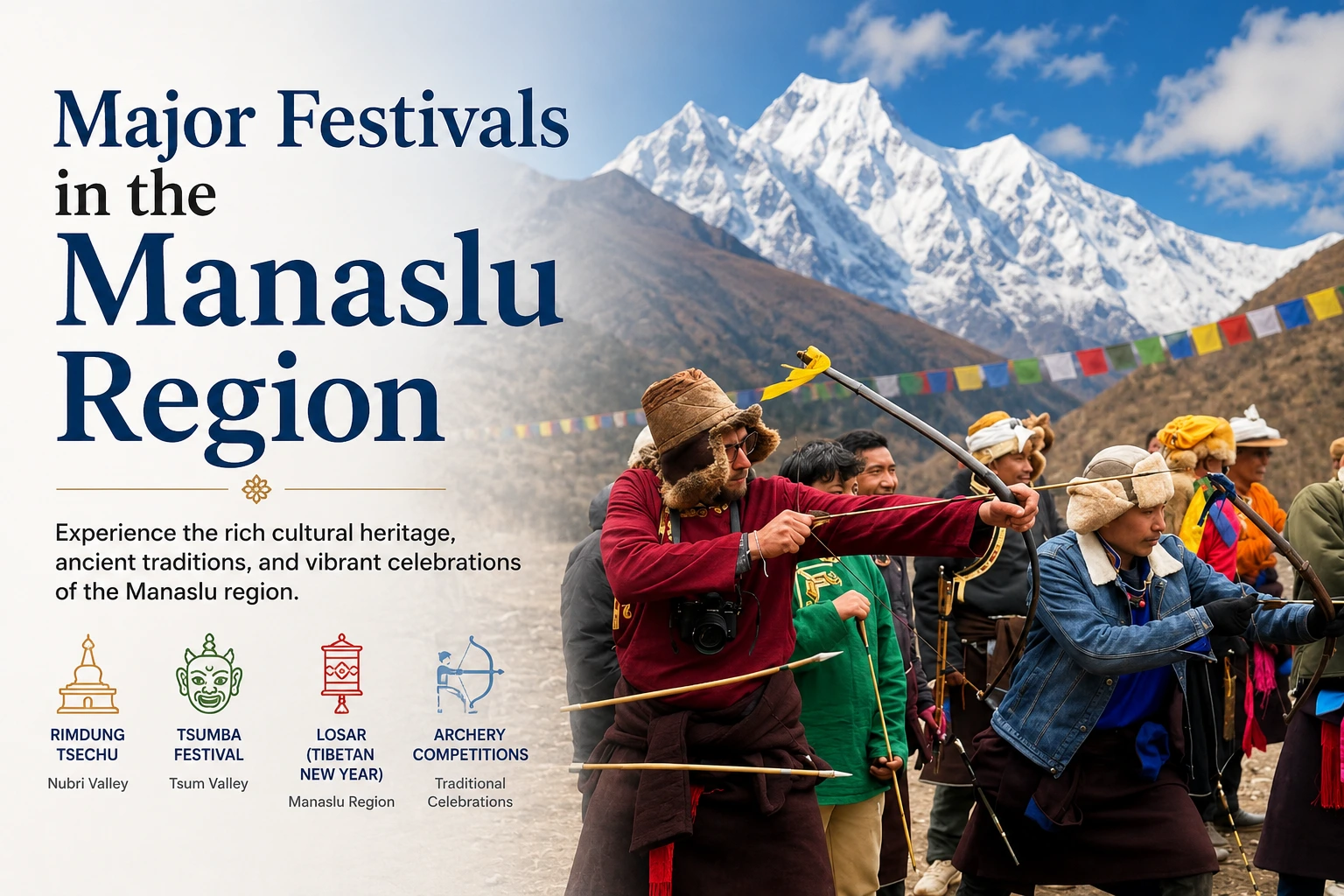 Major Festivals in the Manaslu Region