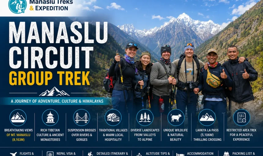 Manaslu Circuit Group Trek Join Booking Open for 2026/2027