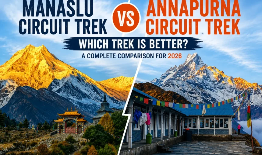 Manaslu Circuit Trek vs Annapurna Circuit Trek: Which Trek is Better in 2026?