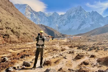 Peteris Neimanis Manaslu Circuit Trek fro Singapore