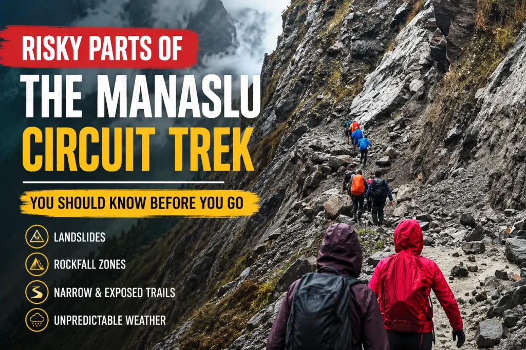 Risky Parts of the Manaslu Circuit Trek You Should Know Before You Go