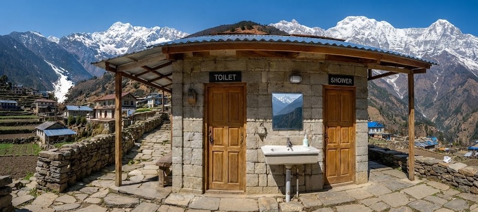 Manaslu Circuit Trek Toilet and Bathroom Facilities 2026/2027