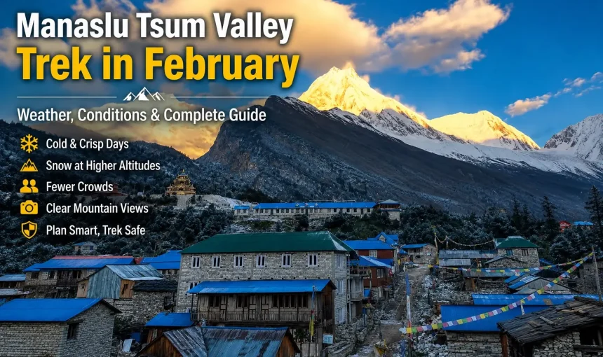 Manaslu Tsum Valley Trek in February: Weather, Conditions and Complete Guide