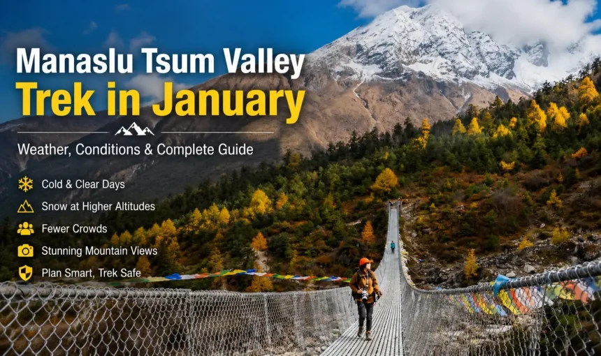 Manaslu Tsum Valley Trek in January: Weather, Conditions and Complete Guide