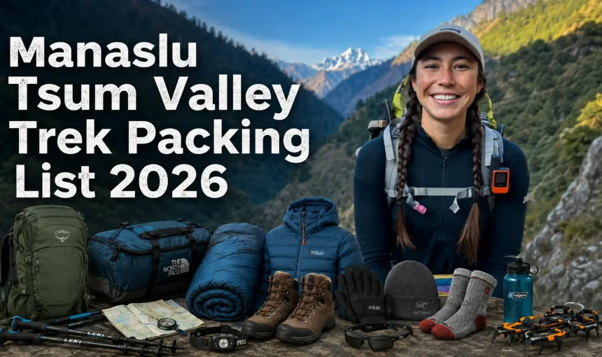 Manaslu Tsum Valley Trek Packing List 2026: Complete Gear Guide