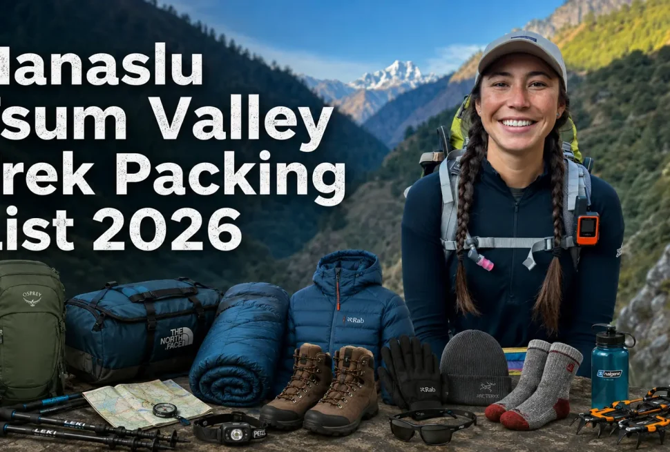 Manaslu Tsum Valley Trek Packing List