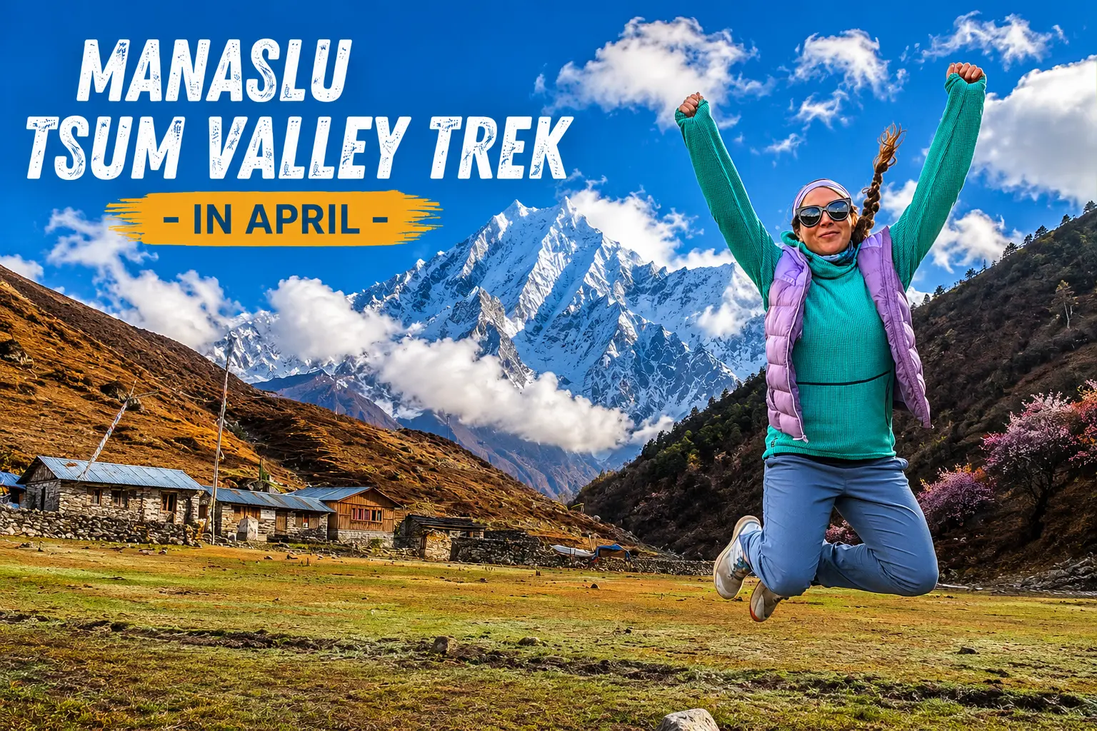 Manaslu Tsum Valley Trek in April