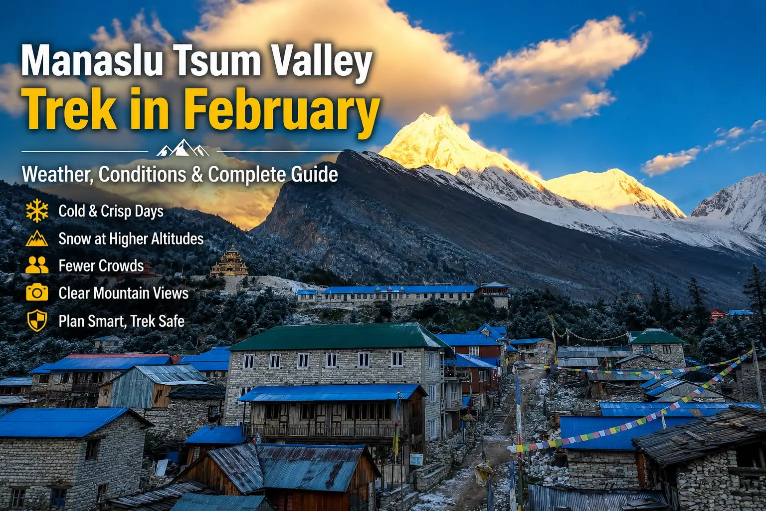 Manaslu Tsum Valley Trek February