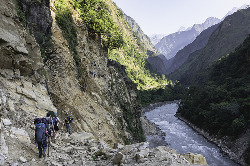 The Budhi Gandaki River