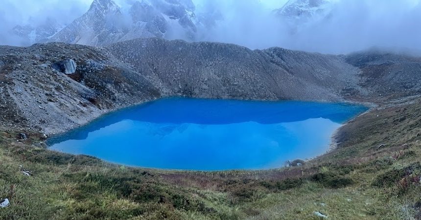 Birendra Lake and Ponkar Lake on the Manaslu Circuit Trek