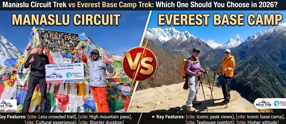 Manaslu Circuit Trek vs Everest Base Camp Trek: Which One Should You Choose in 2026?