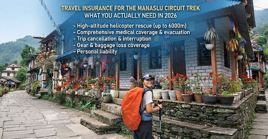 Travel Insurance for the Manaslu Circuit Trek: What You Actually Need in 2026