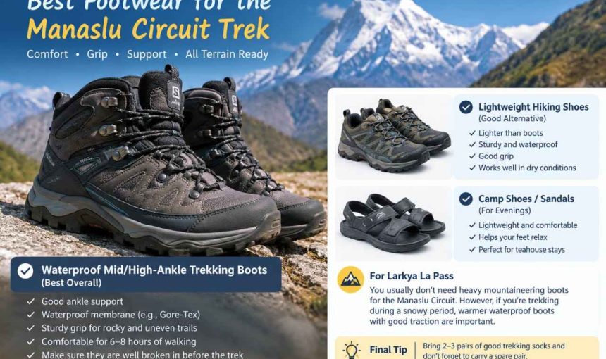 Best Footwear for the Manaslu Circuit Trek: Buying and Breaking In Boots
